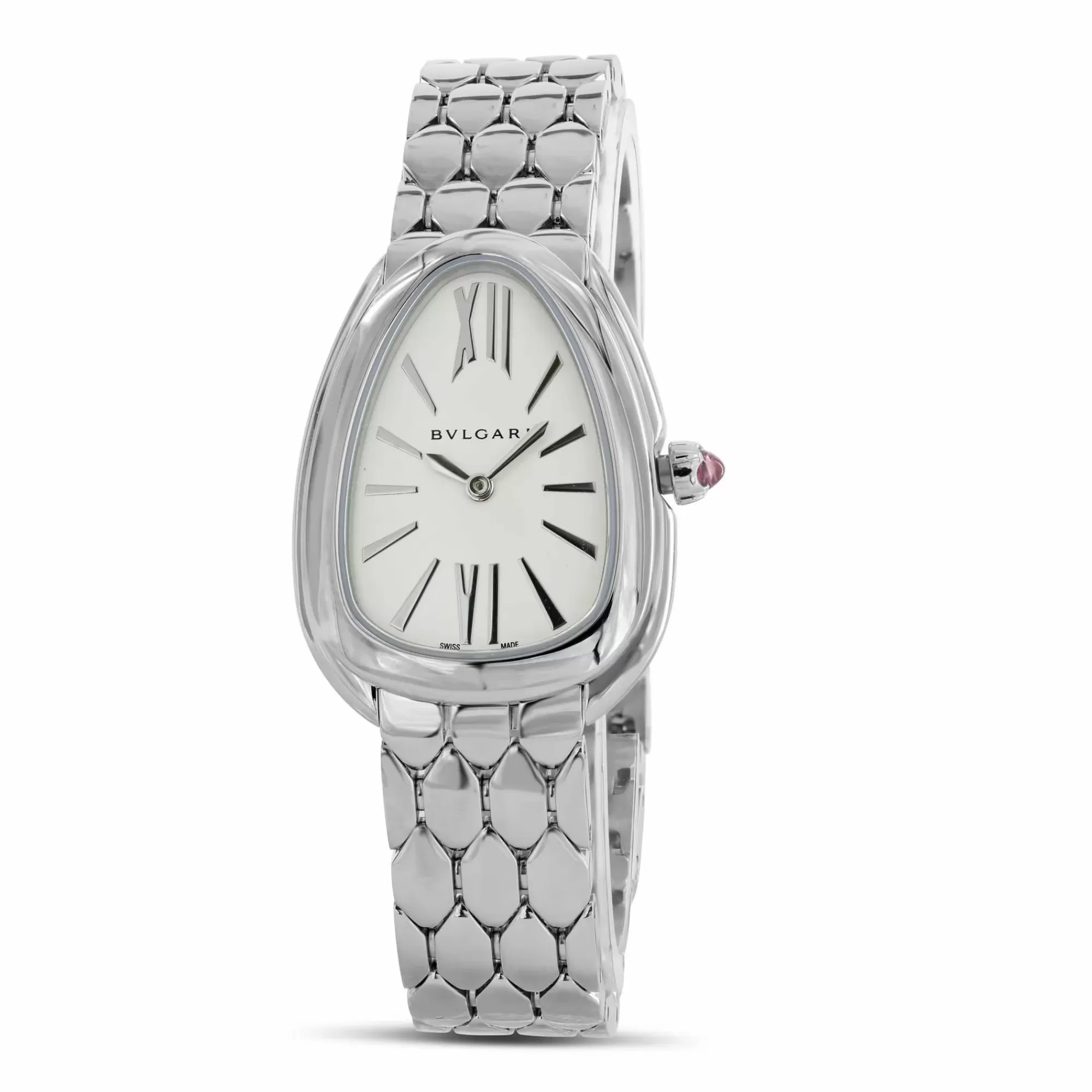 Bvlgari Serpenti Seduttori Stainless Steel Watch Cheap