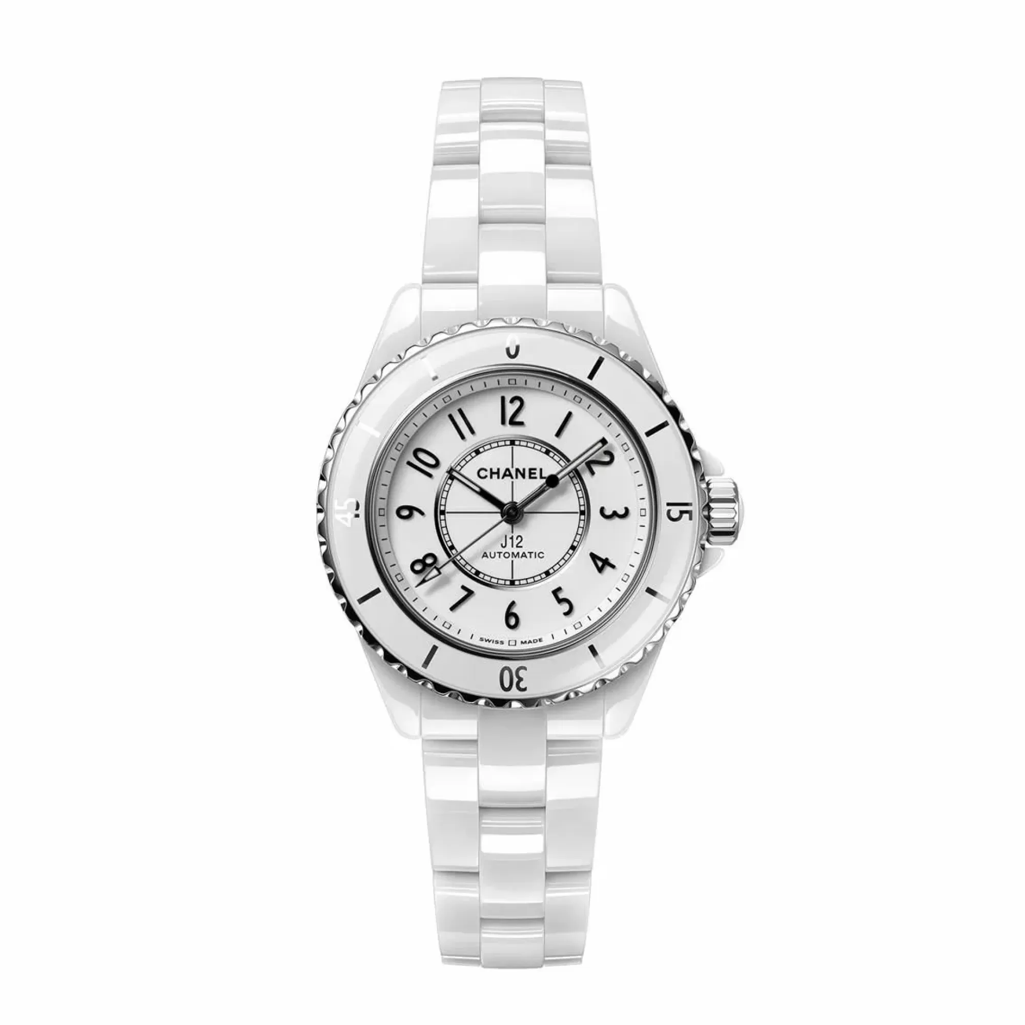 Chanel J12 33Mm White Ceramic Ladies Watch Cheap