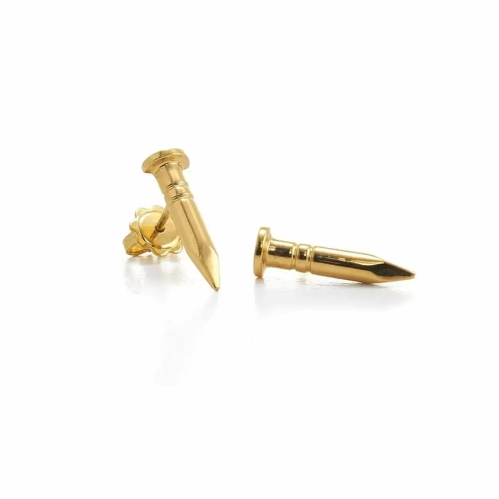 David Webb 18K Nail Stud Earrings Best