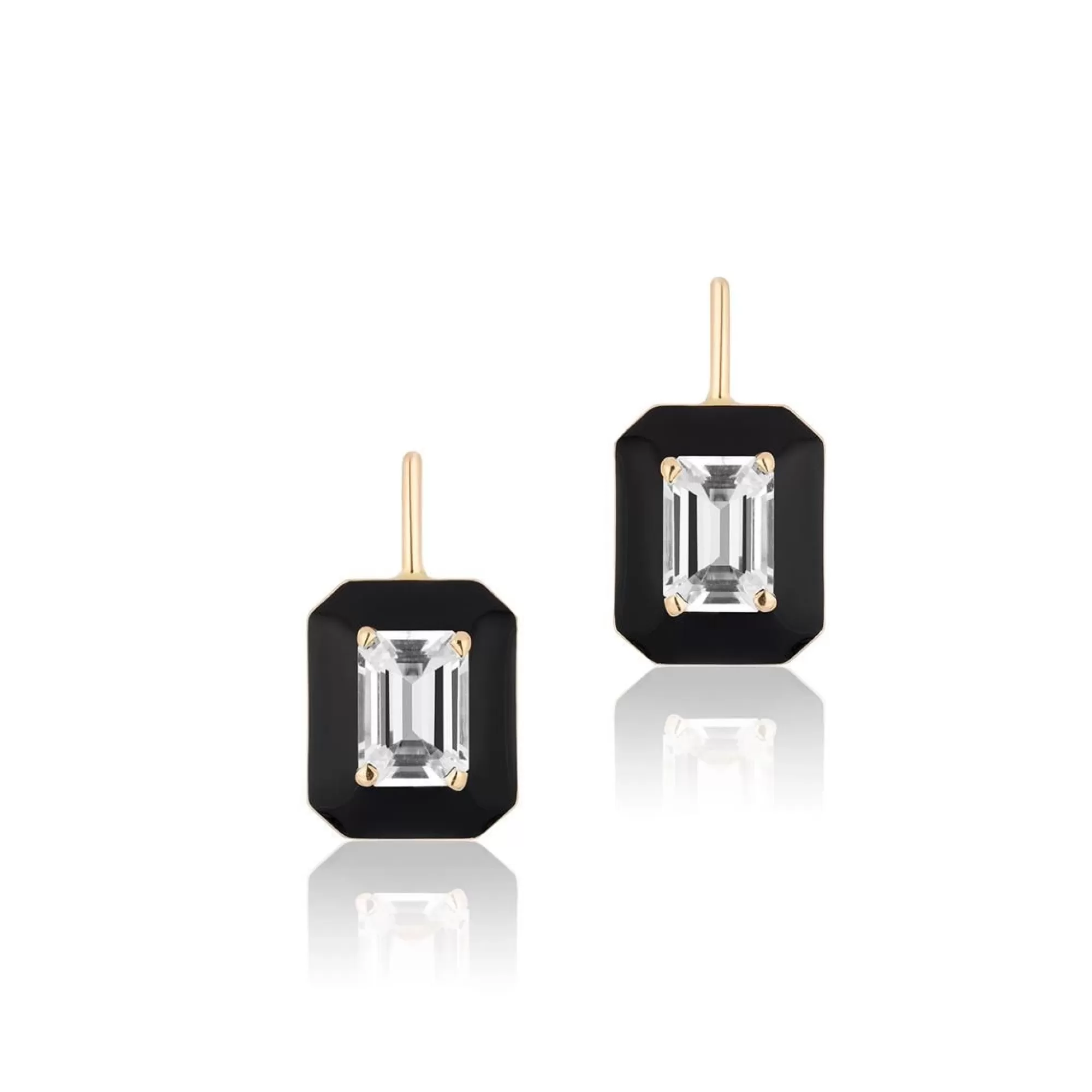Goshwara Queen 18K And Enamel Rock Crystal Earrings Cheap