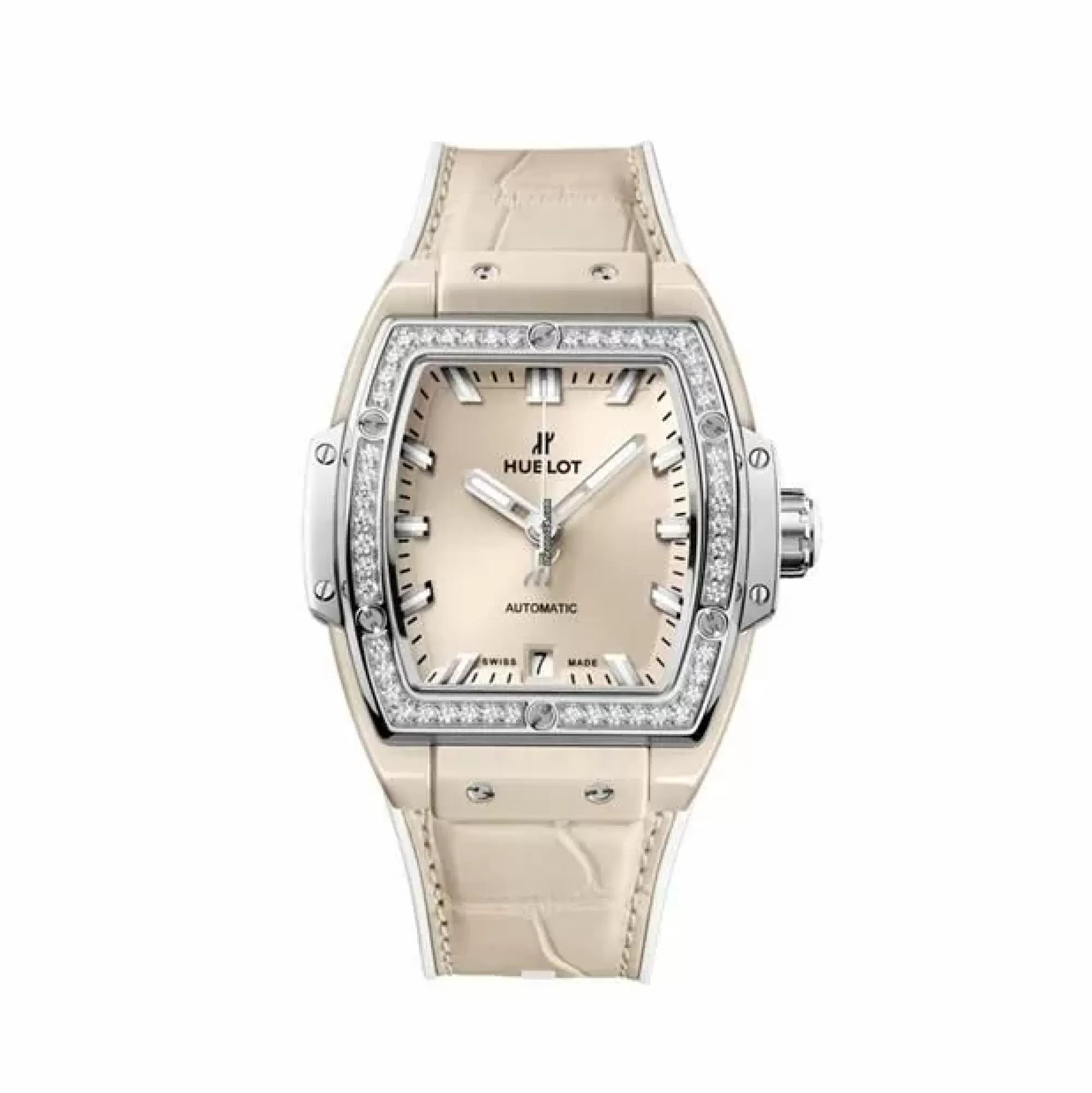 Hublot Spirit Of Big Bang Beige Ceramic Titanium Diamonds Sale