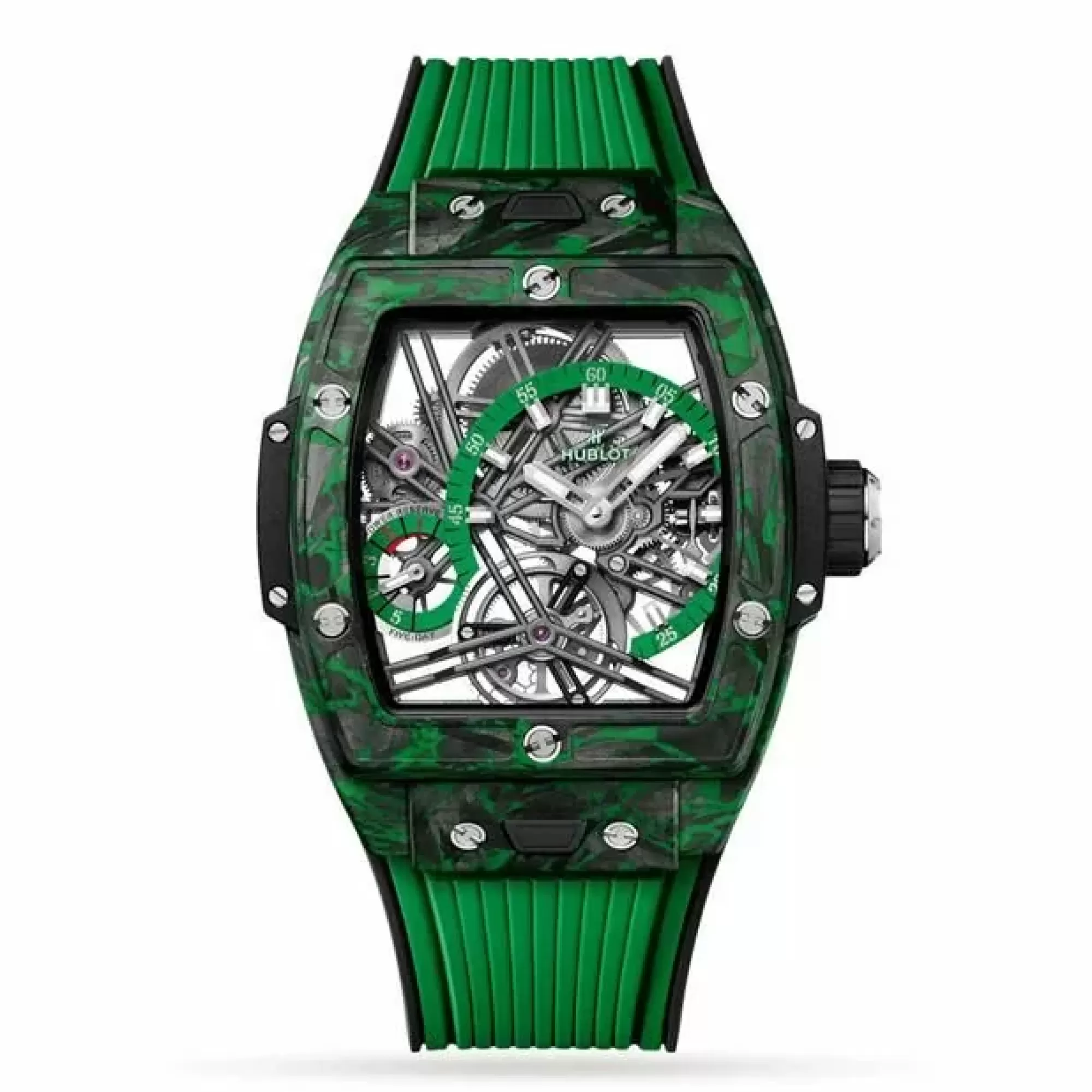 Hublot Spirit Of Big Bang Tourbillon Carbon Green Fashion