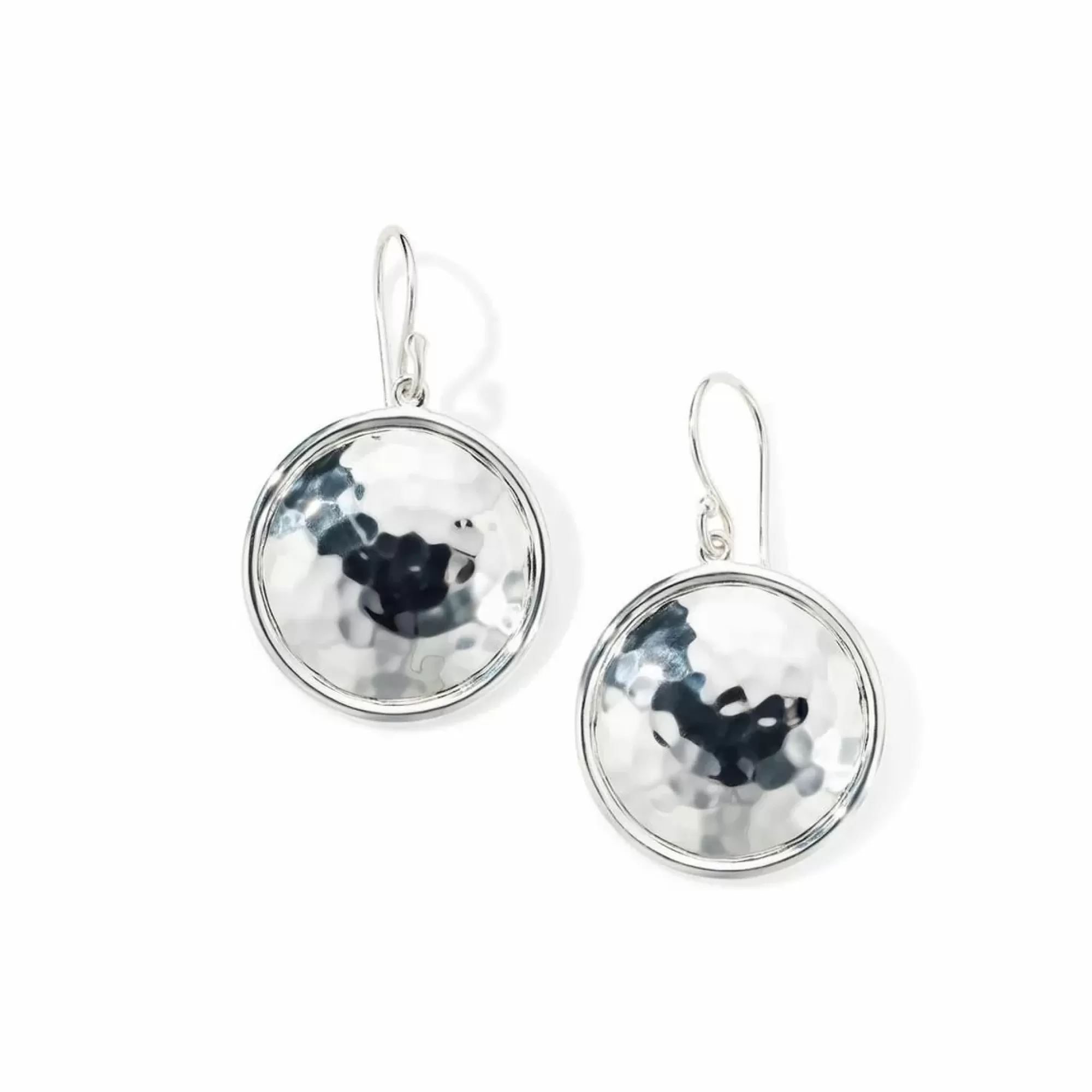 Ippolita Classico Goddess Sterling Silver Medium Dome Drop Earrings Fashion