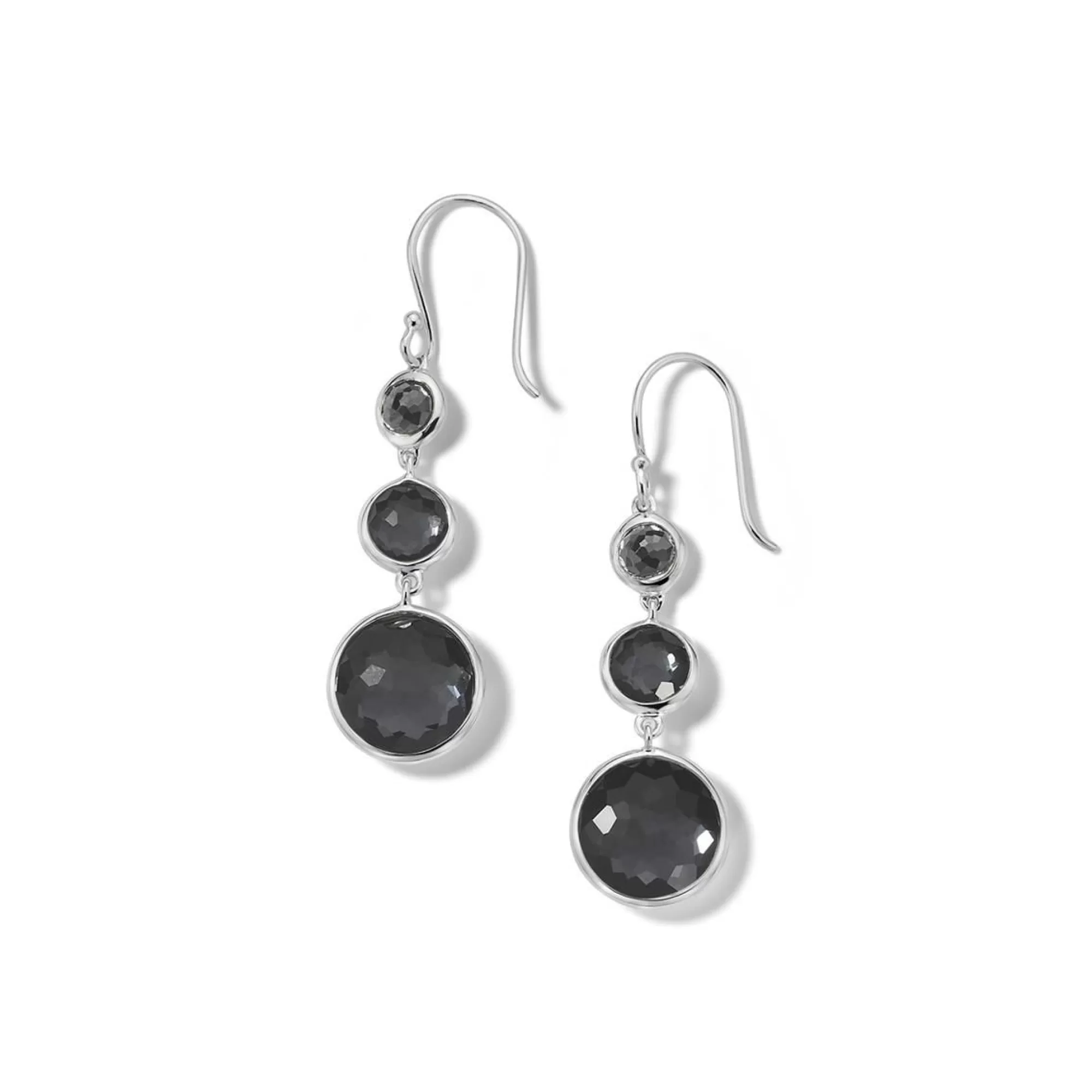 Ippolita Lollipop Lollitini Sterling Silver Hematite Drop Earrings Best Sale