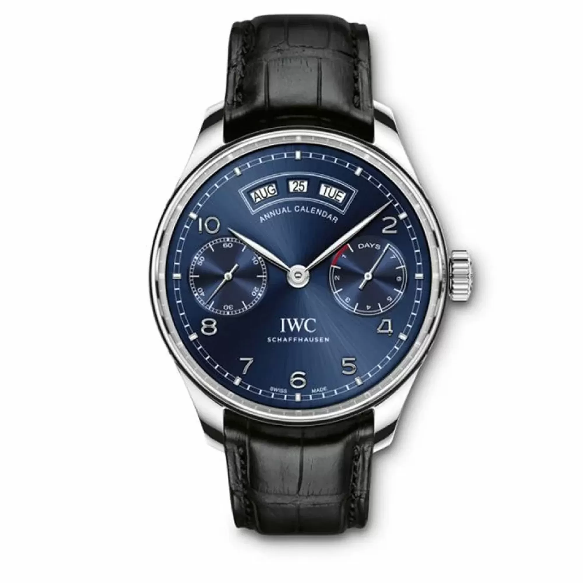 IWC Schaffhausen Portugieser Annual Calendar Blue Shop