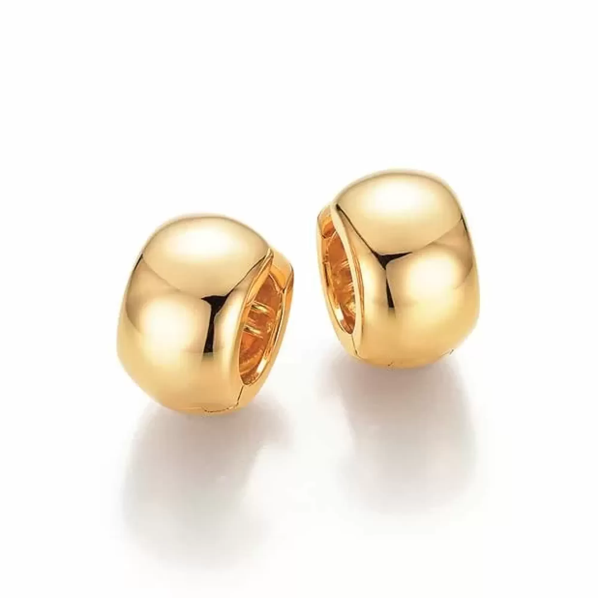 * London Collection 18K Yellow Gold 17Mm Huggie Earrings Store