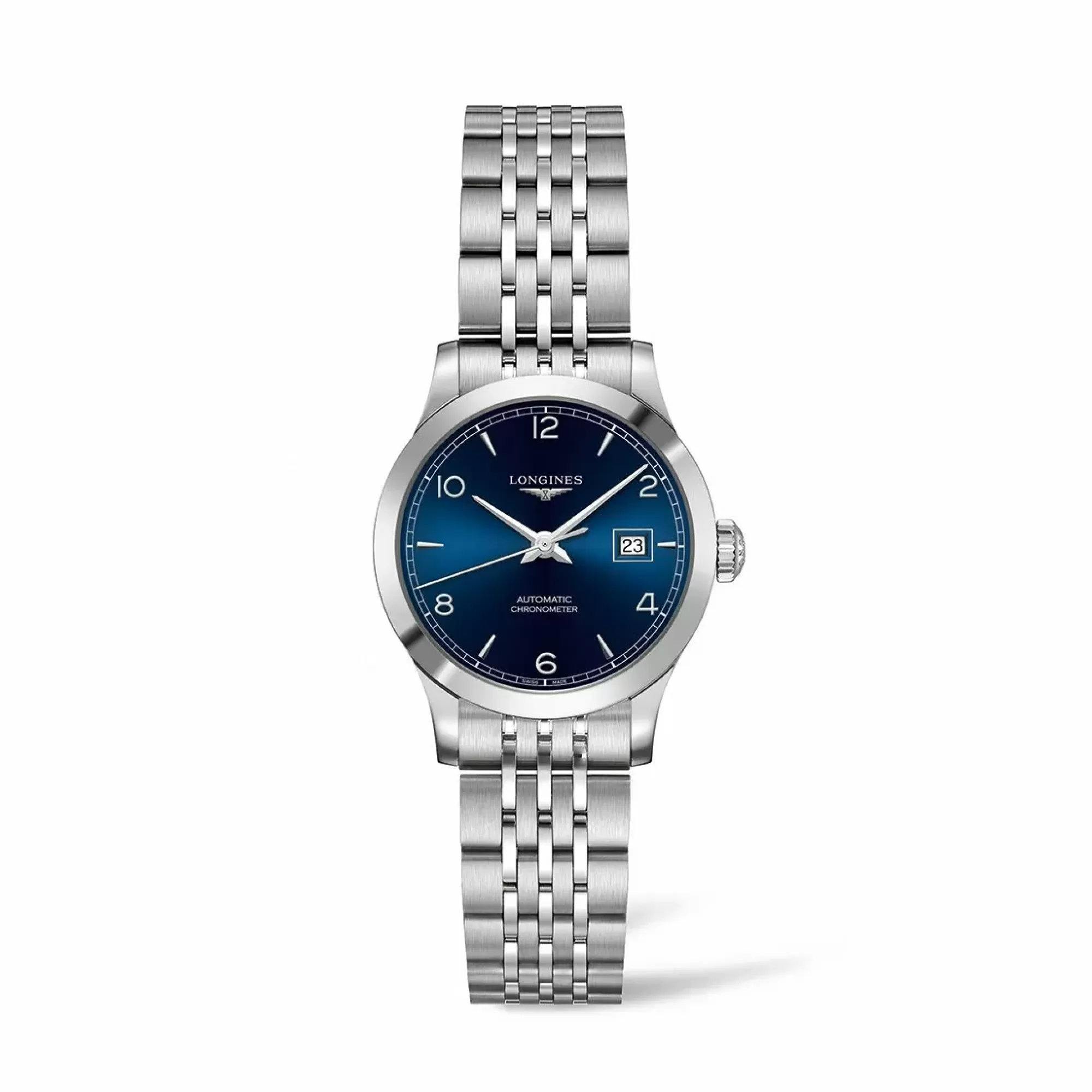 Longines Record Stainless Steel Date Automatic Online