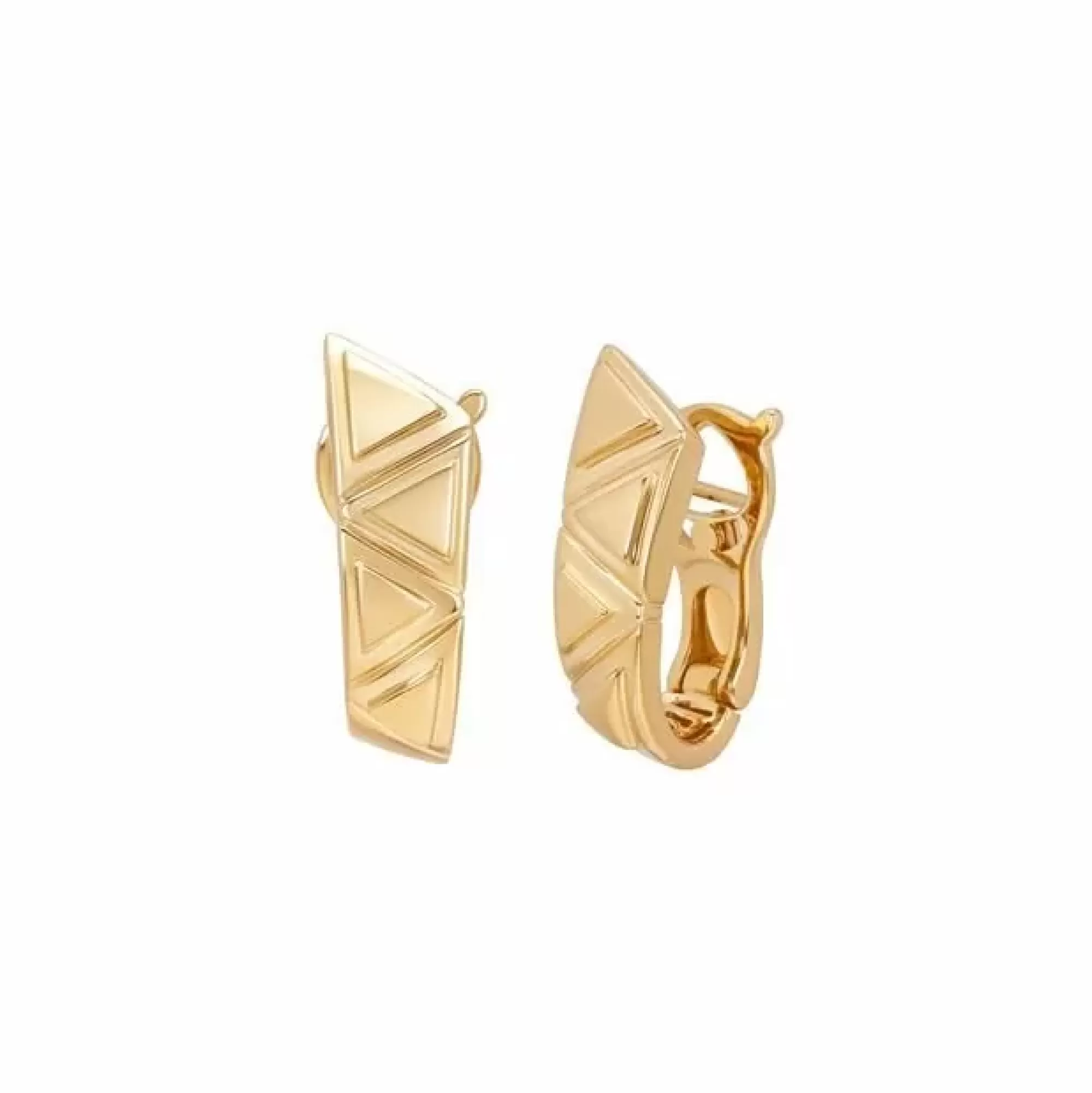 Marina B Triangoli 18K Yellow Gold Earrings Cheap