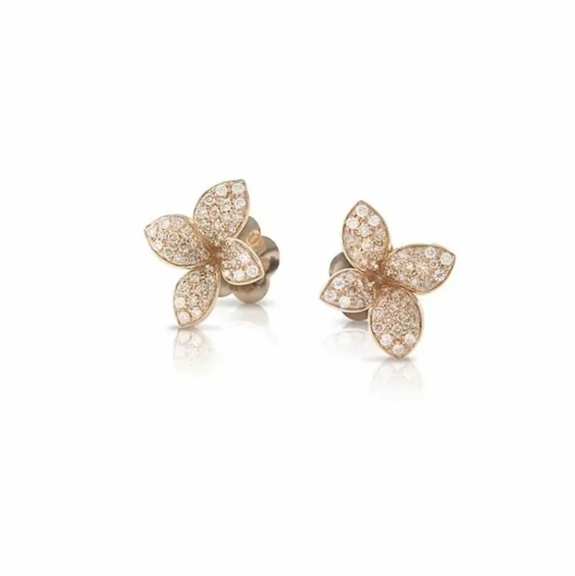 Pasquale Bruni Petit Garden 18K Rose Gold Flower Earrings Best