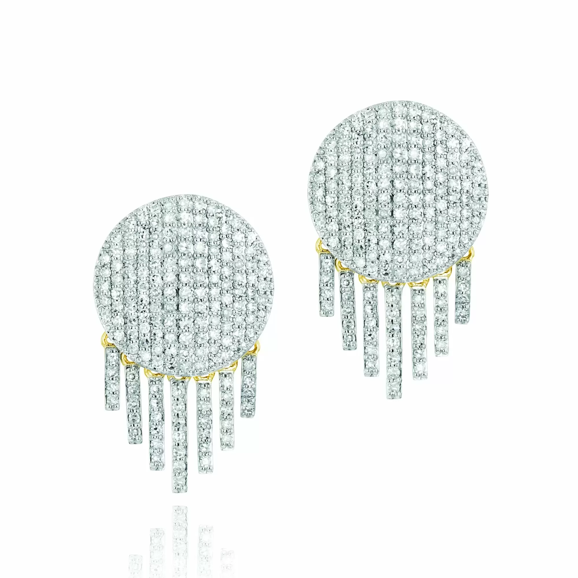 Phillips House Infinity 14K Yellow Gold Fringe Stud Earrings Discount