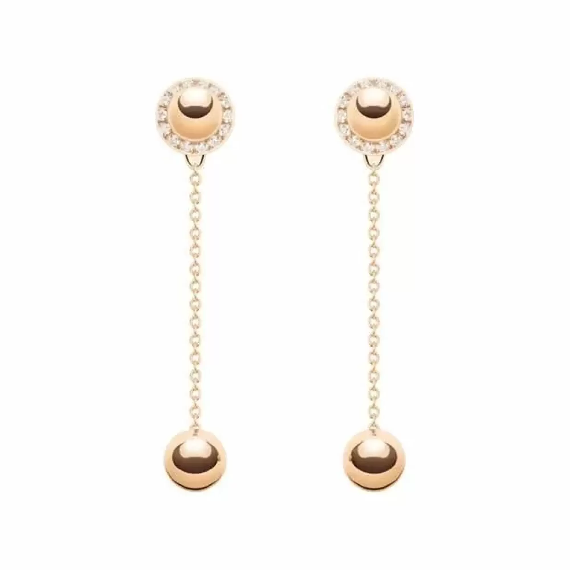 Piaget Possession 18K Rose Gold Earrings New