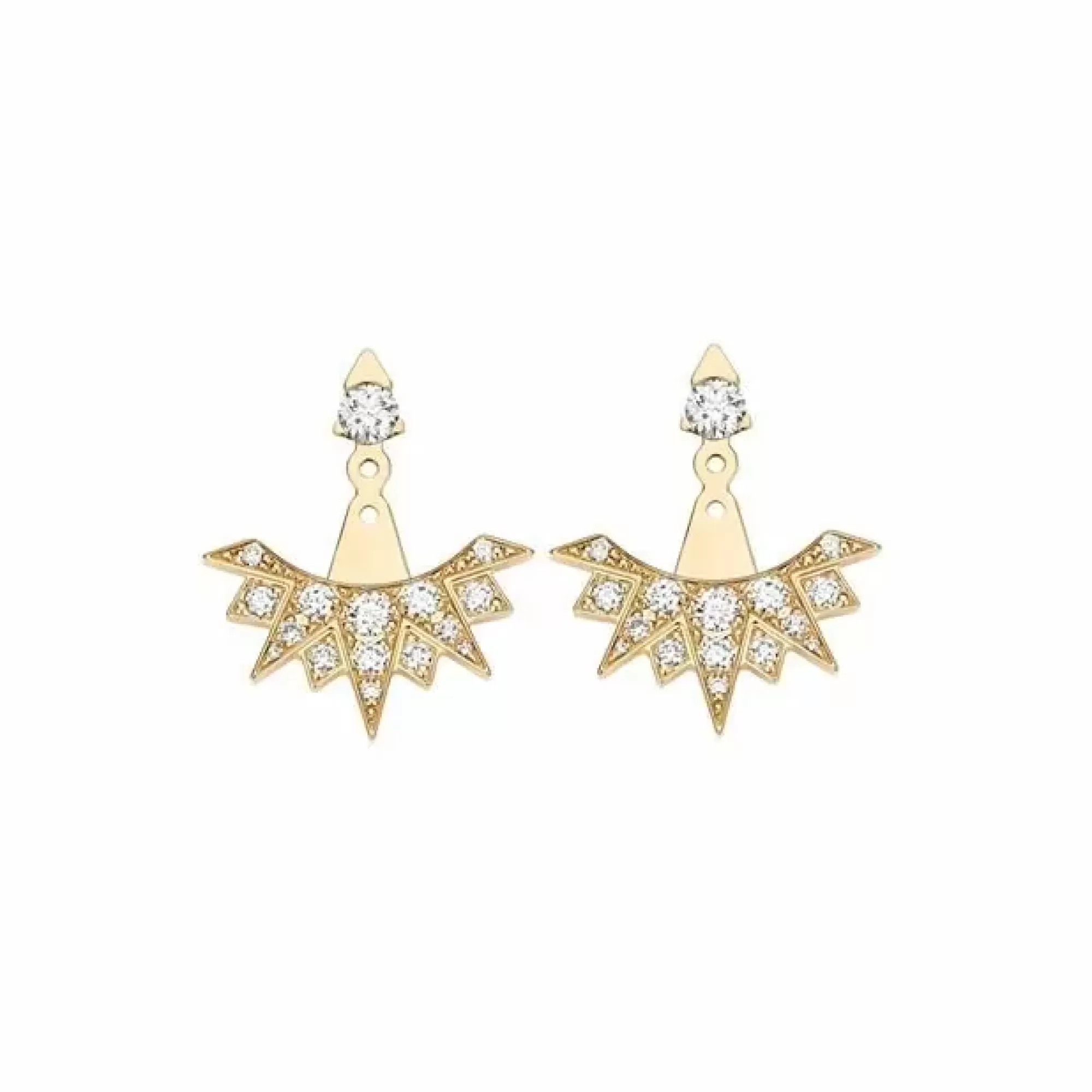 Piaget Sunlight 18K Rose Gold Earrings Cheap