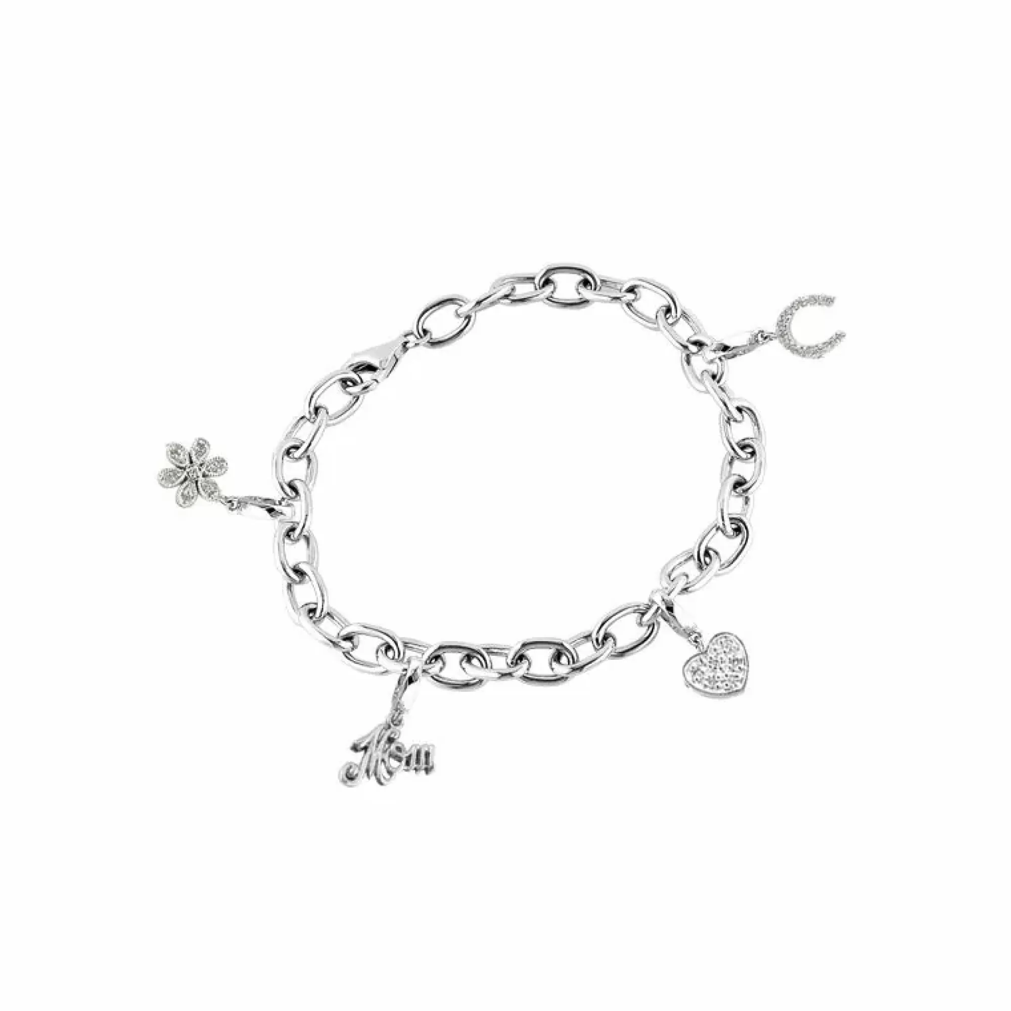 * Sterling Silver Mother's Day Charm Bracelet Sale