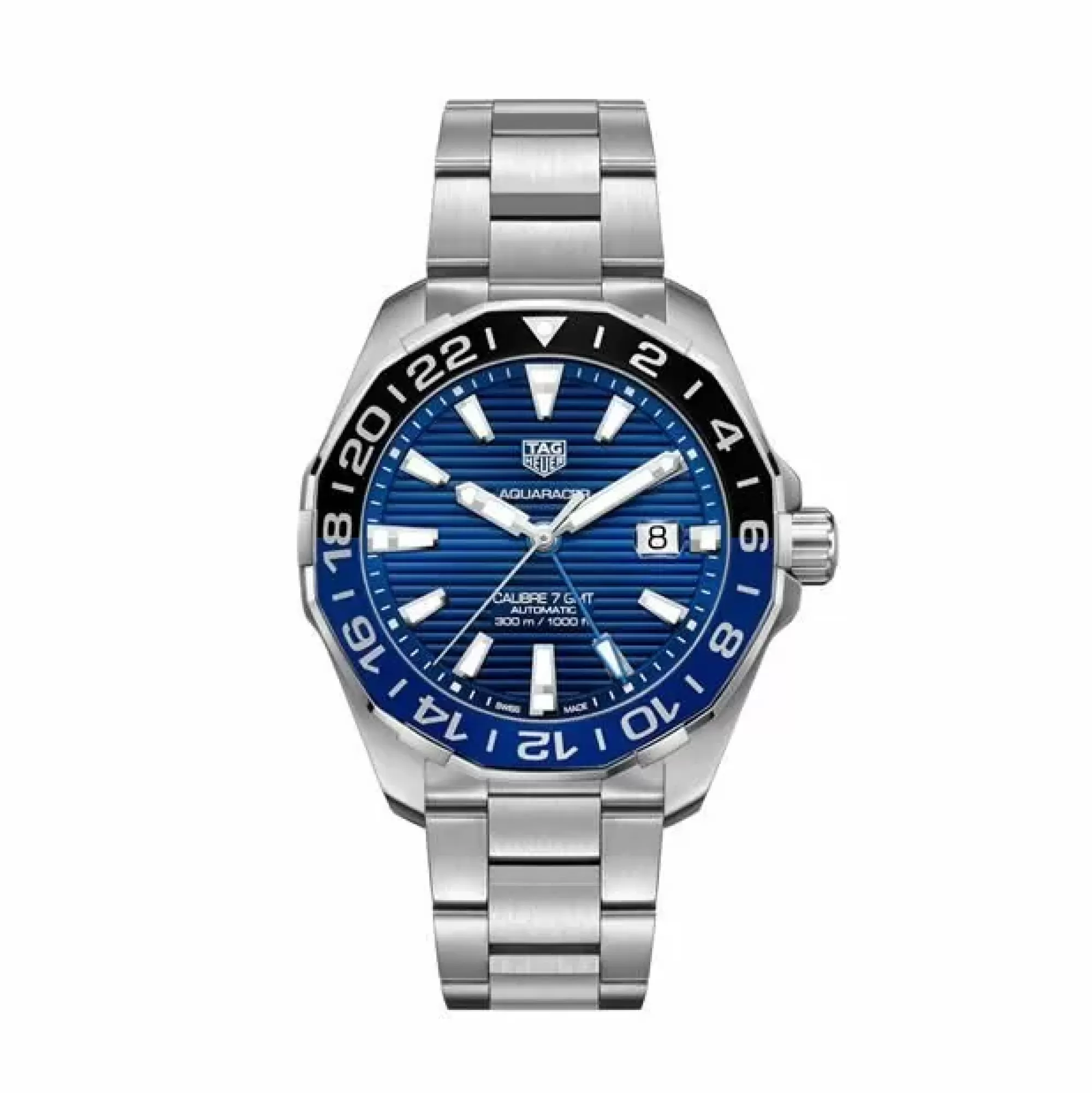 Tag Heuer Aquaracer Gmt Black And Blue 43Mm Automatic Best